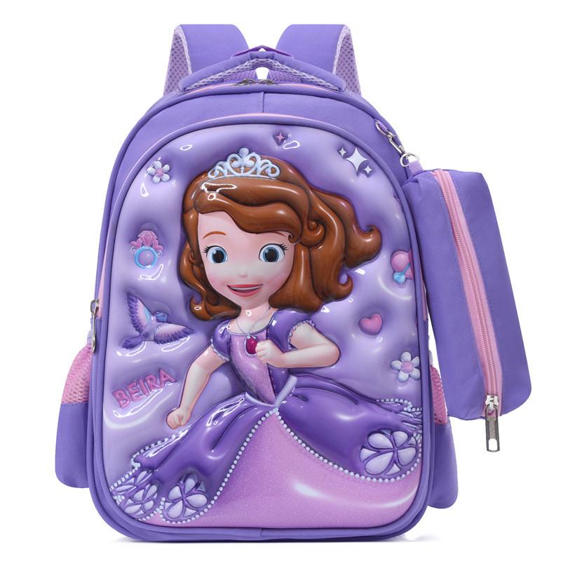Kuromi Melody Cinnamoroll Captain America Backpack With Breathable Nylon Material For Kindergarten And Elementary School
