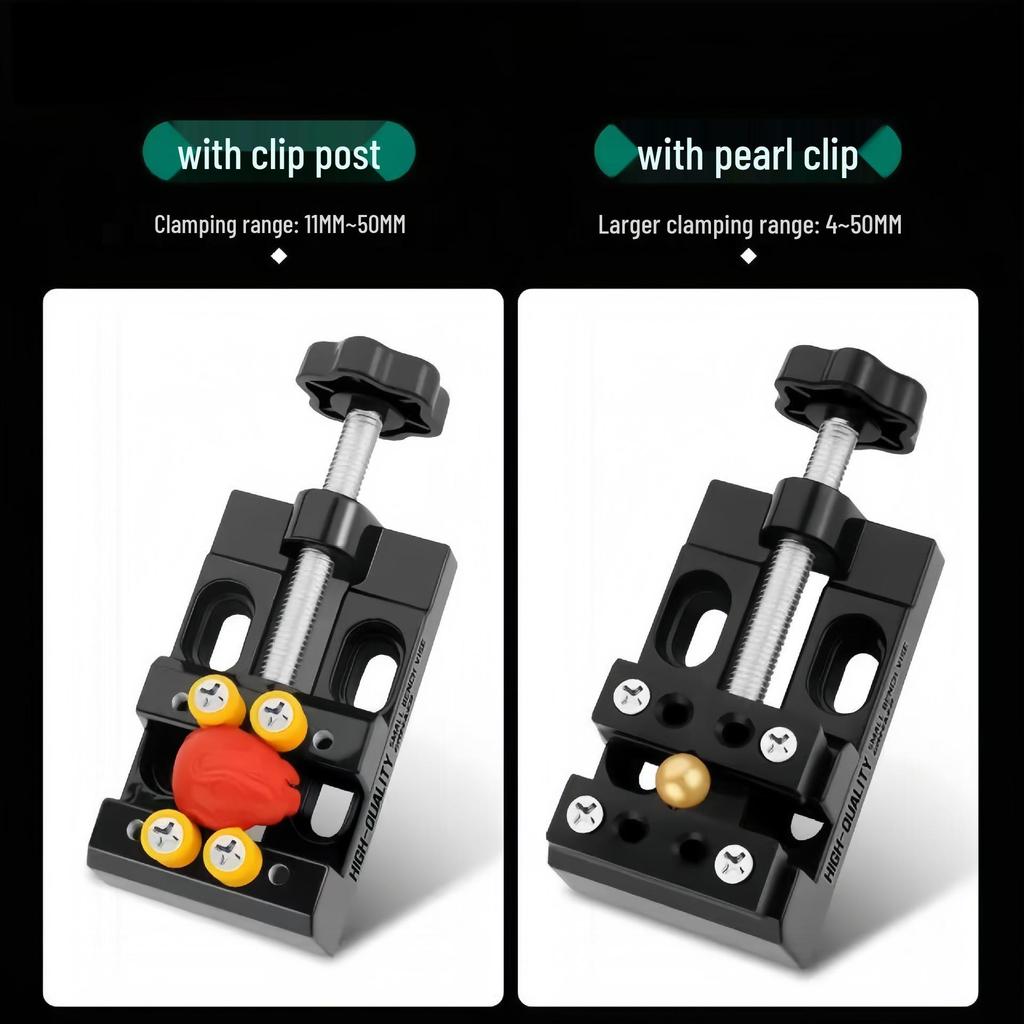 57mm Jaw Multipurpose Aluminum Bench Vise Pliers for DIY Crafting