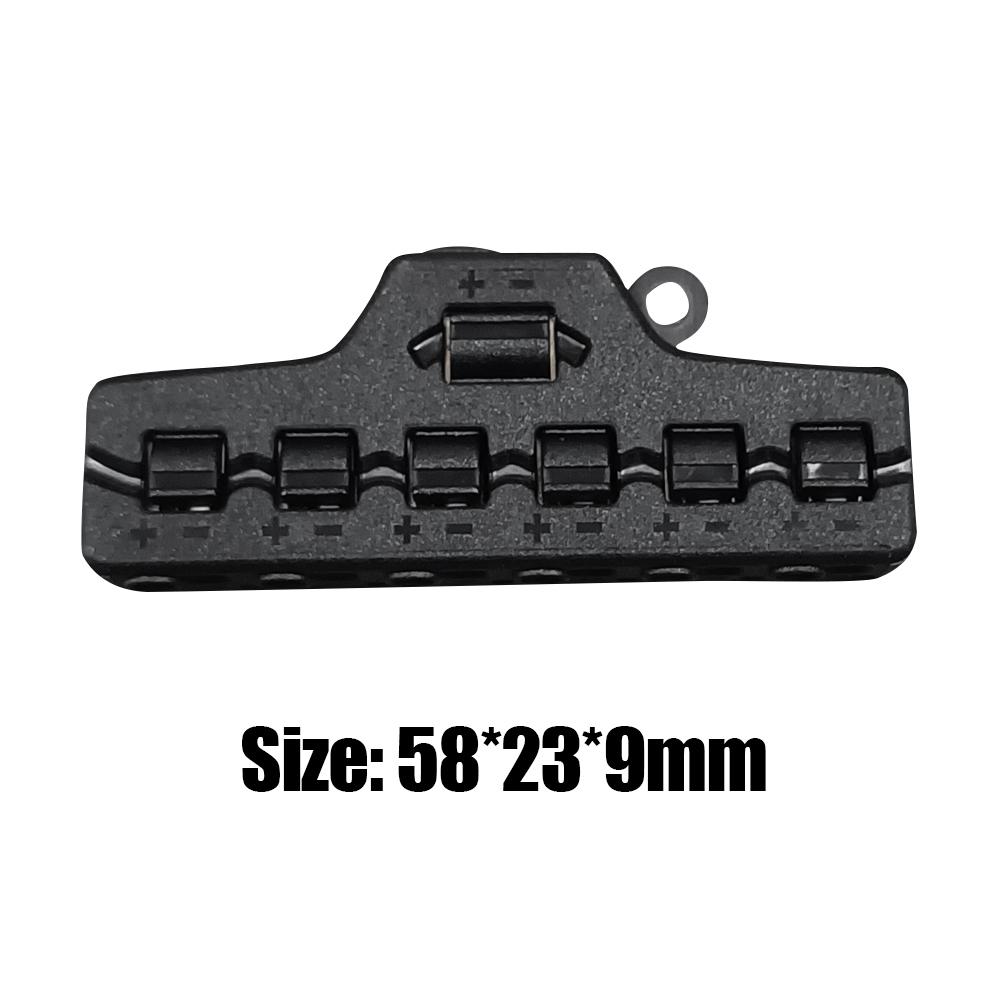 Quick Splitter  3/6 Ports Push-in Fast Quick Wire Connector Distribution Wiring Cable Splitter for LED Lighting Terminal Block