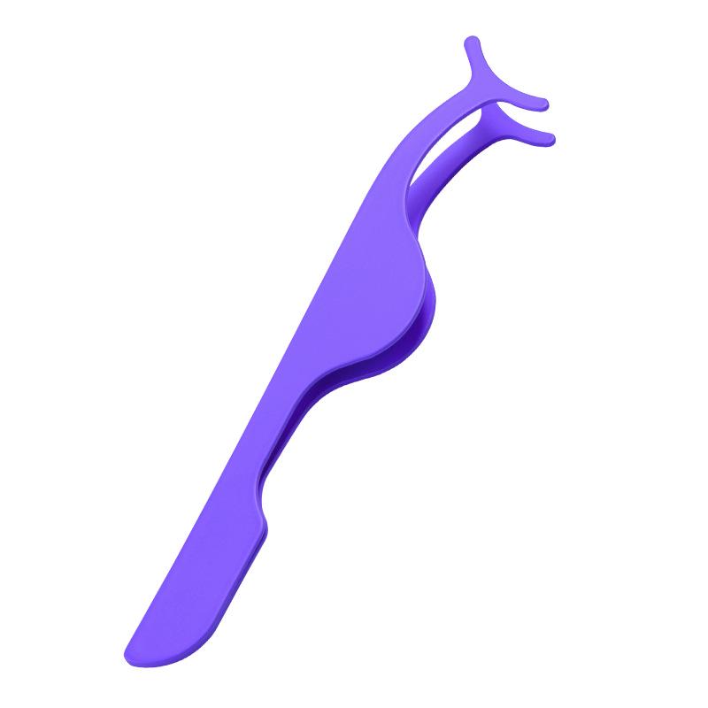 Zestaw narzędzi kosmetycznych: Zalotka do rzęs, pęseta ze stali nierdzewnej i asystent sztucznych rzęs