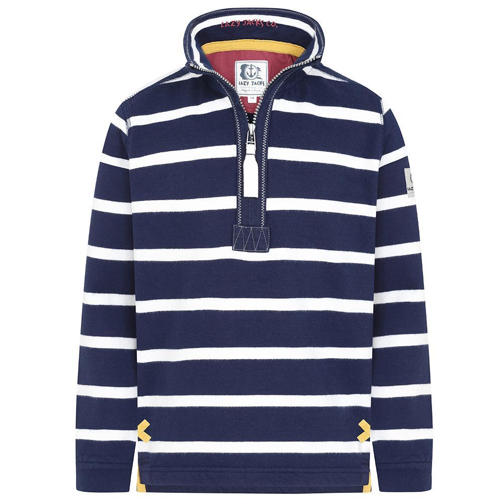 Lazy Jacks Childrens/Kids Striped Sweatshirt