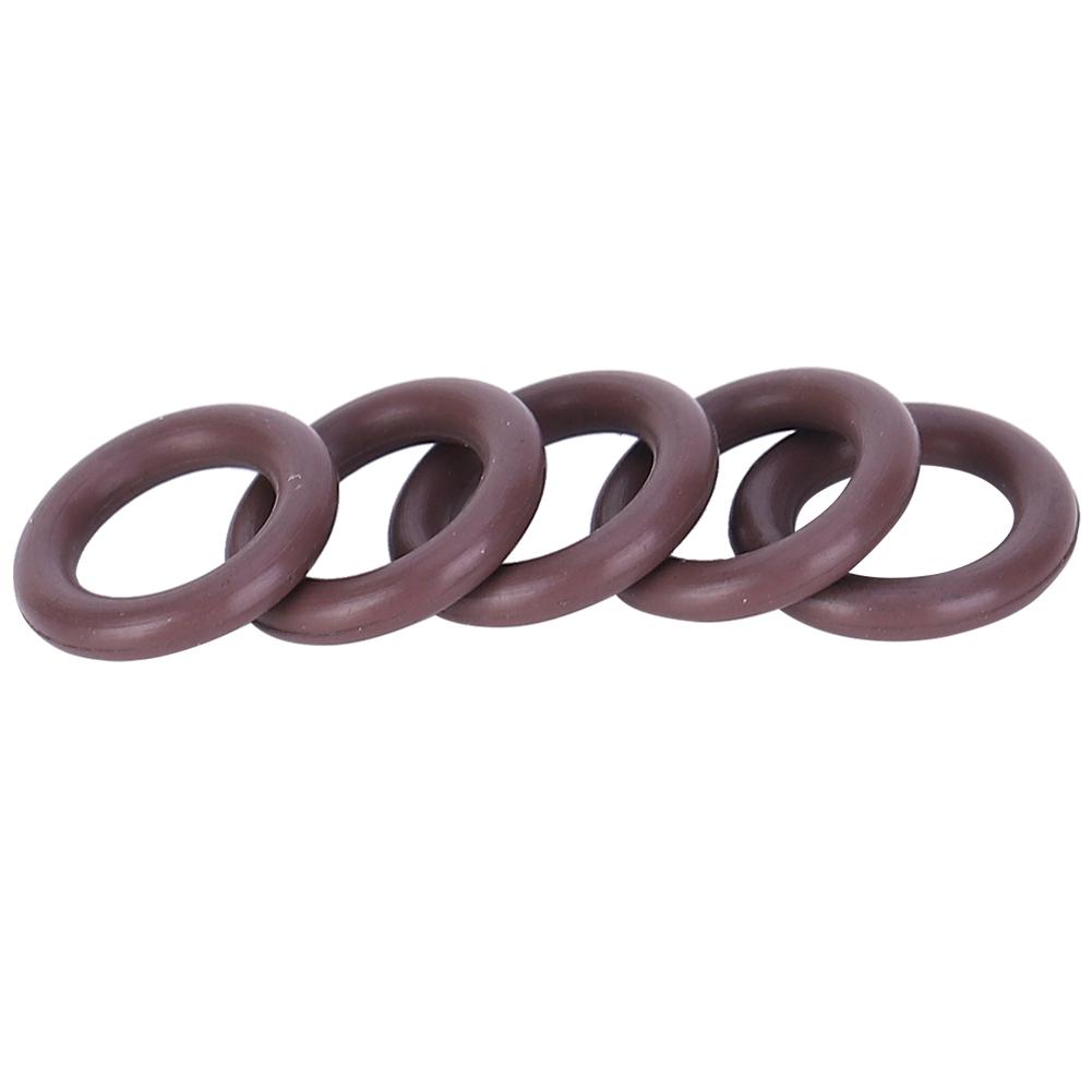 5PCS AS 050 Imported Brown FKM90 Diving Cylinder O Sealing Ring Replacement Maintenance Accessory6.07x1.78