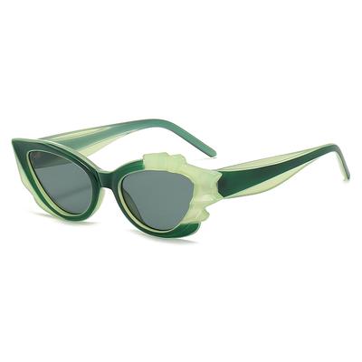 Fashion Cat Eye Sunglasses Women Retro Designer PUNK Eyewear Men UV400 Y2K Oculus Candy Colors Trending Sun Glasses