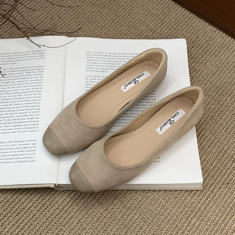 

Мода Мода Мелкие Женские Балетки С Обувью Круглый Носок Повседневная Женская Обувь С Увеличением Высоты Женские Туфли Слипоны 35 абрикосовый