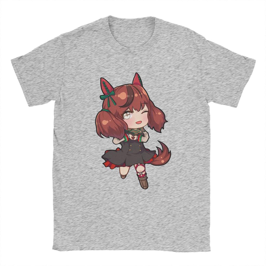 Uma Musume pretty Derby Season T Shirt Hip Hop T Shirts Short-Sleeve Funny Tshirt Summer Pure Cotton Round Neck Oversized Tees