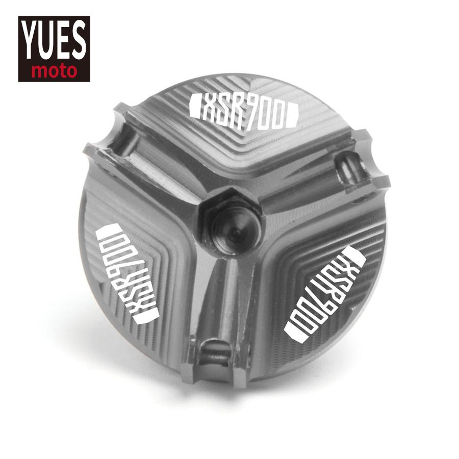 

Мотоциклетная алюминиевая крышка двигателя с ЧПУ, болт, крышка заливной горловины для Yamaha XSR 900 XSR900 2016 2017 серый