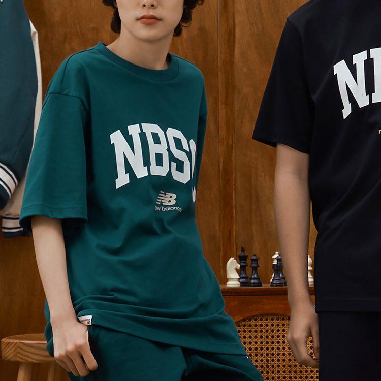 New Balance T Shirt Men's Green 5ED25373-HT