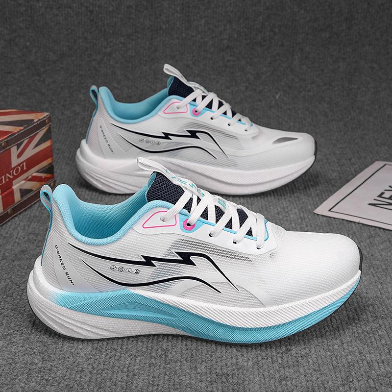 Summer couple shoes running shoes popcorn sports carbon board running shoes non-slip and breathable
