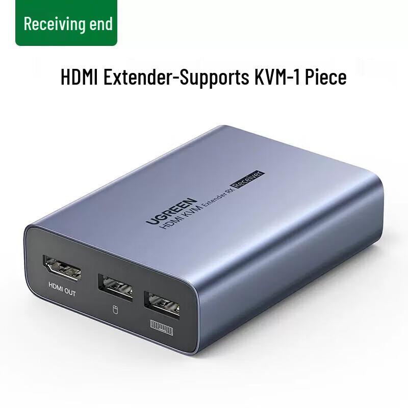 

UGREEN HDMI to RJ45 KVM Extender Receiver