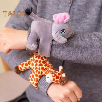 Plüssállatok Pattanós Karkötők Gyerekeknek Plüss Rajzfilm Zsiráf Teknős Koala Elefánt Baba Karkötő Csuklópánt Pattanós Kör Játék Lányoknak Fiúknak