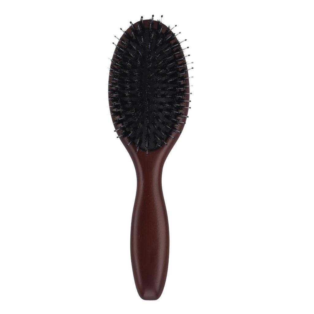Air Cushion Comb Rounded Teeth Detangling Scalp Massage Cleaning Wooden Hair Brush for All Hair