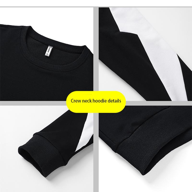 Pánské podzimní mikiny Soupravy Mikina s kapucí O Neck + Cardigan Mikiny+Dlouhé kalhoty Sady 3 ks Pánské tepláky Sportovní oblečení