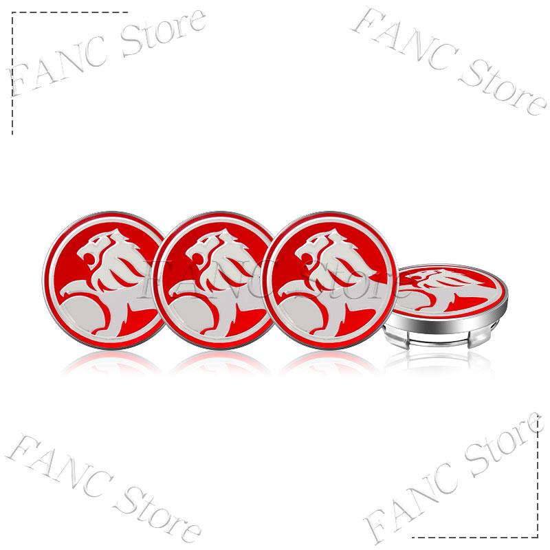 4Pcs 56/60mm Emblem Car Wheel Center Hub Cap Rim Cover Sticker For Holden Captiva HSV VE VT VX VU Commodor Colorado