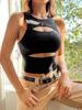 Women's Summer Hollow Out Tank Top,crop Top Girls Women,Women Clothing,tops For Women,Tanks & Camis,2000s Clothes Y2k,tops Y2k