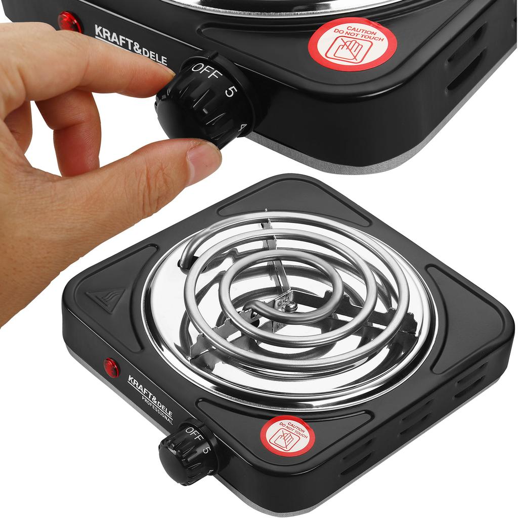 Electric Stove 1500W Compact | Kraft&Dele