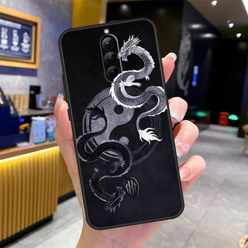 

Чохол Дракон Темна Тема Для Nubia Red Magic 6S 7S Pro 6 7 8 9 10 Pro 5G 6R RedMagic 8S 9S 8 9 10 Pro Plus For Red Magic 7S
