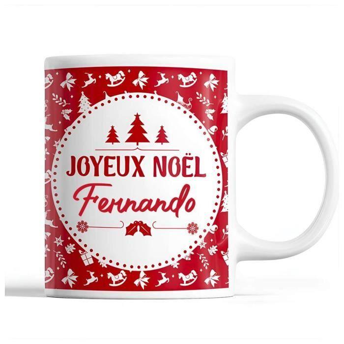 Mug - Fernando - Christmas - Ceramic - Red - 325 Ml