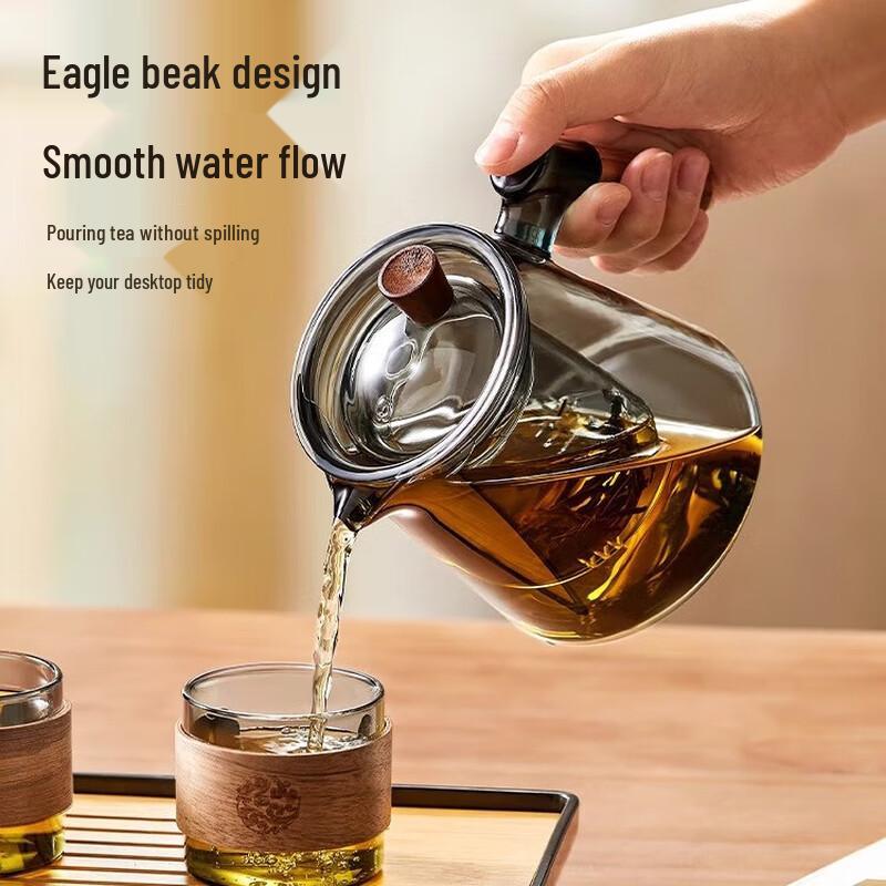 Chating Glass Teapot