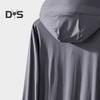 Sunscreen Clothing Jacket Men Women Hooded Long Sleeve Zipper Closure Ice Silk Outdoor UV Protection Coat