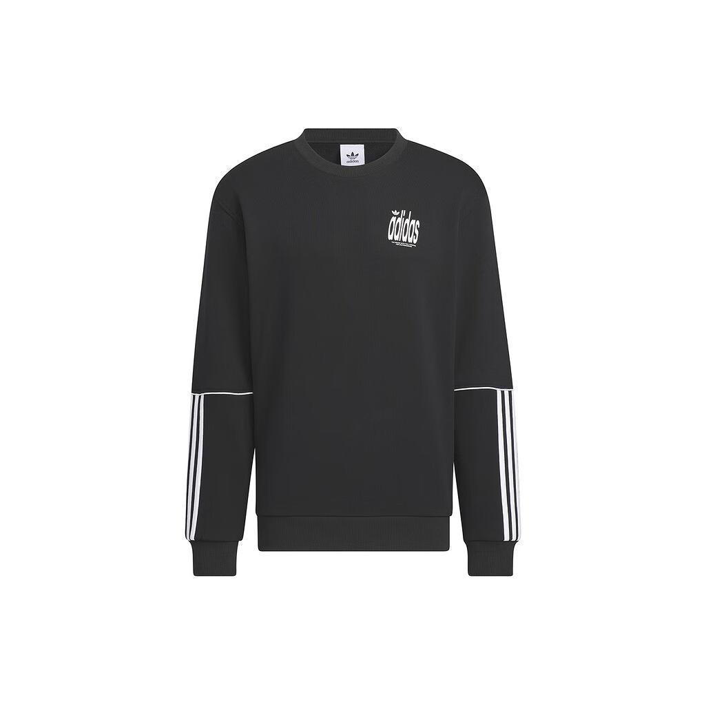 Свитшот Adidas Originals DELUXE CREW Мужской Черный JE3472 S