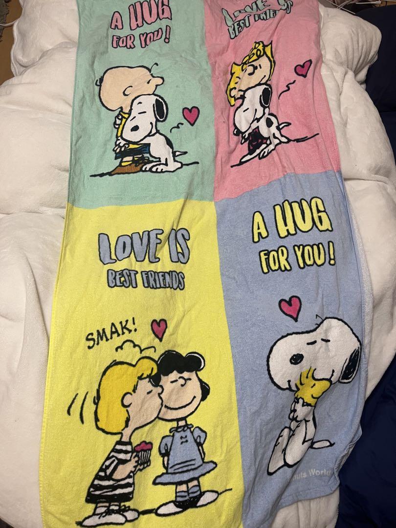 

[Б/У] Банное полотенце Snoopy, эксклюзив из Кореи, не для продажи