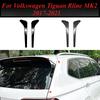 Rear Window Spoiler Side Wing Cover Splitters ABS Body Kit For Volkswagen Tiguan Rline MK2 2017 2018