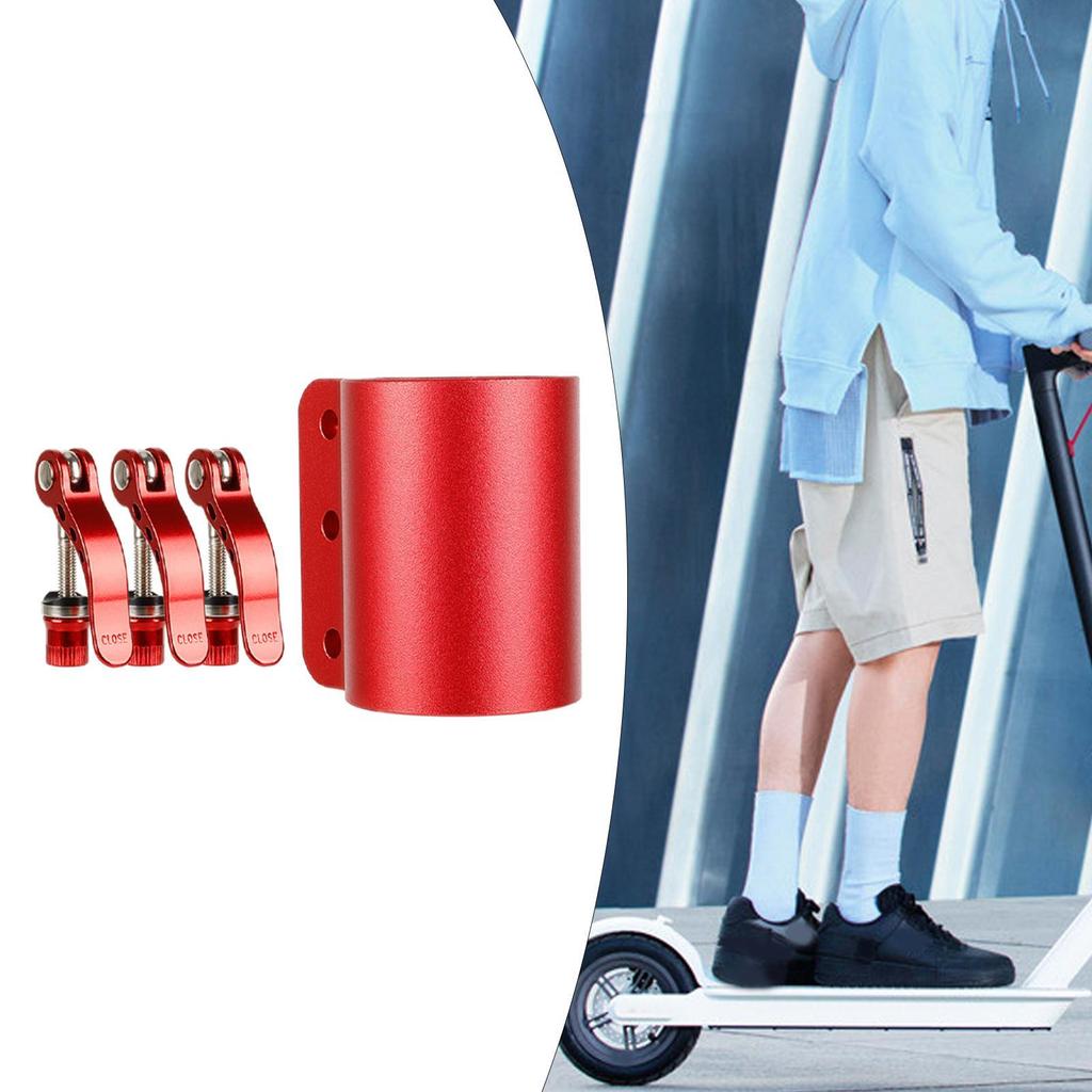 Electric Scooter Folding Clamp Vertical Rod Rugged Lock Tools Folding Latch for Men Adults Cycling Repairing Outdoor Sports