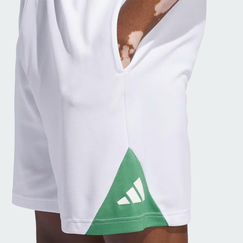 Adidas Basketball Badge Of Sport Shorts Men Shorts White IR5538