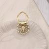 Dual Purpose Scarf Buckle Niche Diamond Inlaid Pearl Brooch Accessory Summer Corner