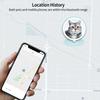 Vodotěsný lokátor pro domácí mazlíčky Bluetooth proti ztrátě obojku Pes Cat Chytrý polohovací tracker Lehký Tracking Locator Pet Tracker