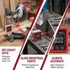 With Dual Laser Inclinometer 4x90° Electronic Goniometer Digital Angel Meter  Woodworking Measuring