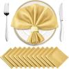 10pcs Soft Satin Napkin 30x30cm Table Napkins High-end Dinner Napkins  Event