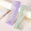 Eye Catching Wide Tooth Plastic Comb for Easy Hair Management Unisex Safe Plastic Comb Hairstyling Accessory