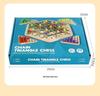 Geometric Triangle Chess Game: Rubber Band Training & Family Interactive Educational Toy