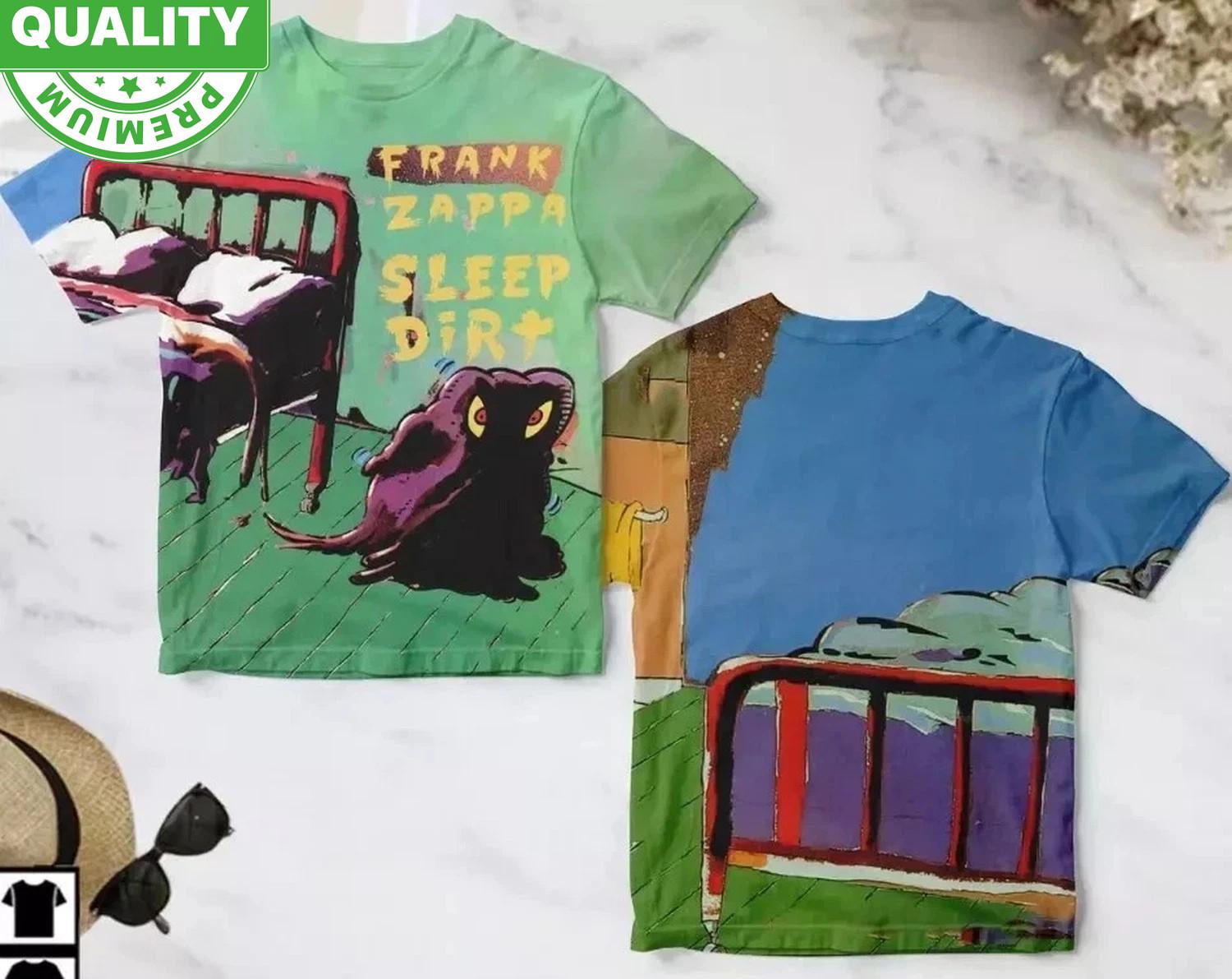 Frank Zappa Sleep Dirt Album 3D AOP Shirt Polyester Unisex S-6XL E2120 M