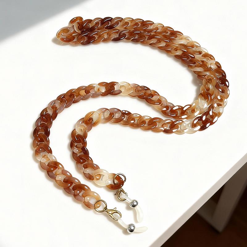 Colorful Handmade ABS Acrylic Eyeglass Chain - Jelly Shades Accessory