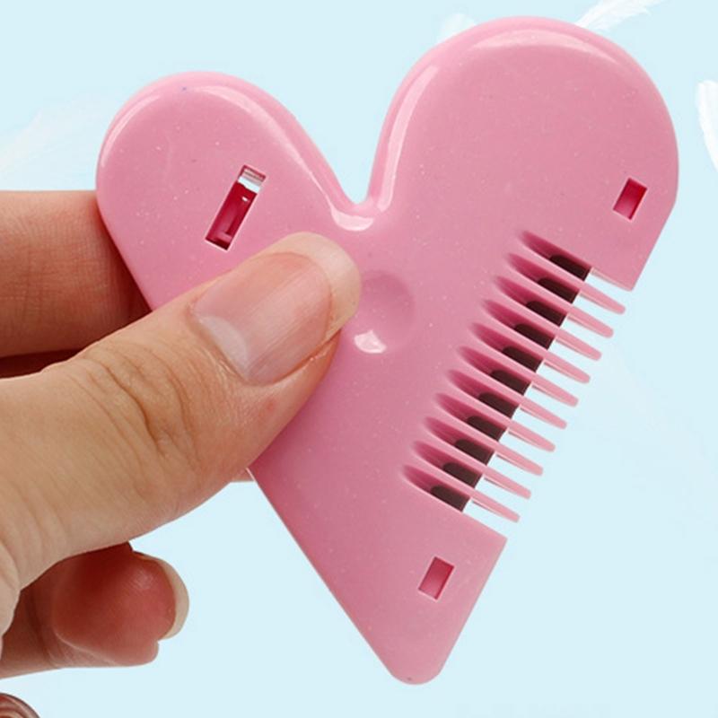 Bangs Hair Trimmer Pubic Hair Remover for Razor Hair Cutting Comb For Dogs Trimming Tools Heart Shape Thinning Hair Cutt