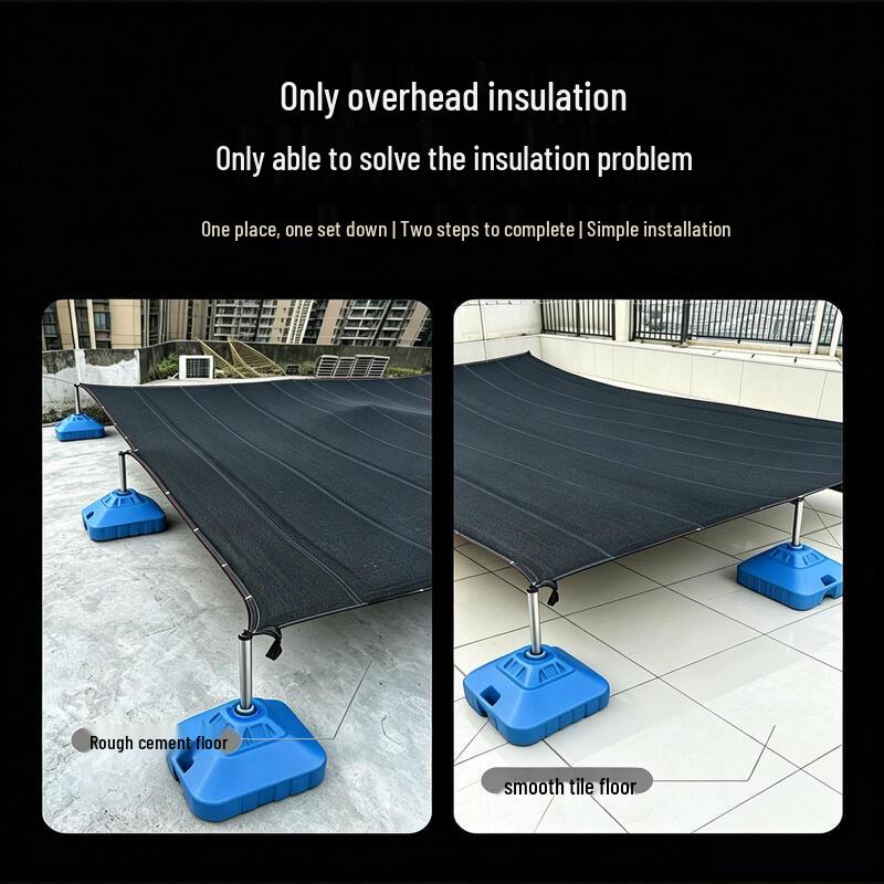 JunDingYing Heavy-Duty Rooftop Sunshade Net