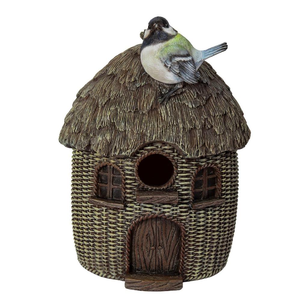 Ubia Bird X X Doll Animal Garden for Home or Rattan-Style Cage, 17.3 10.2 22.8 Cm, Figurine, Ornament, Decor, Realistic, Cute, Bird, H07156-5
