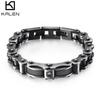 KALEN Bike Chain Bracelet Men Stainless Steel Motorcycle Punk Bracelets Male Jewelry