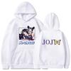 Bizarre Adventure Jojo Pánské mikiny Klučičí Harajuku Dívčí pulovr Efektní hudební dárek Volná pohodlná mikina