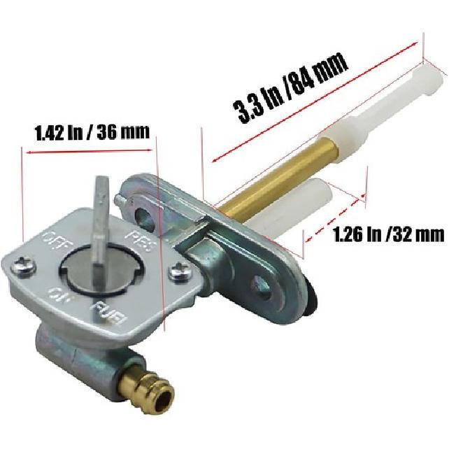 Gas Tank Switch Valve Petcock For DR200 DR250 DR350 DR350S DR350SE DR650, F