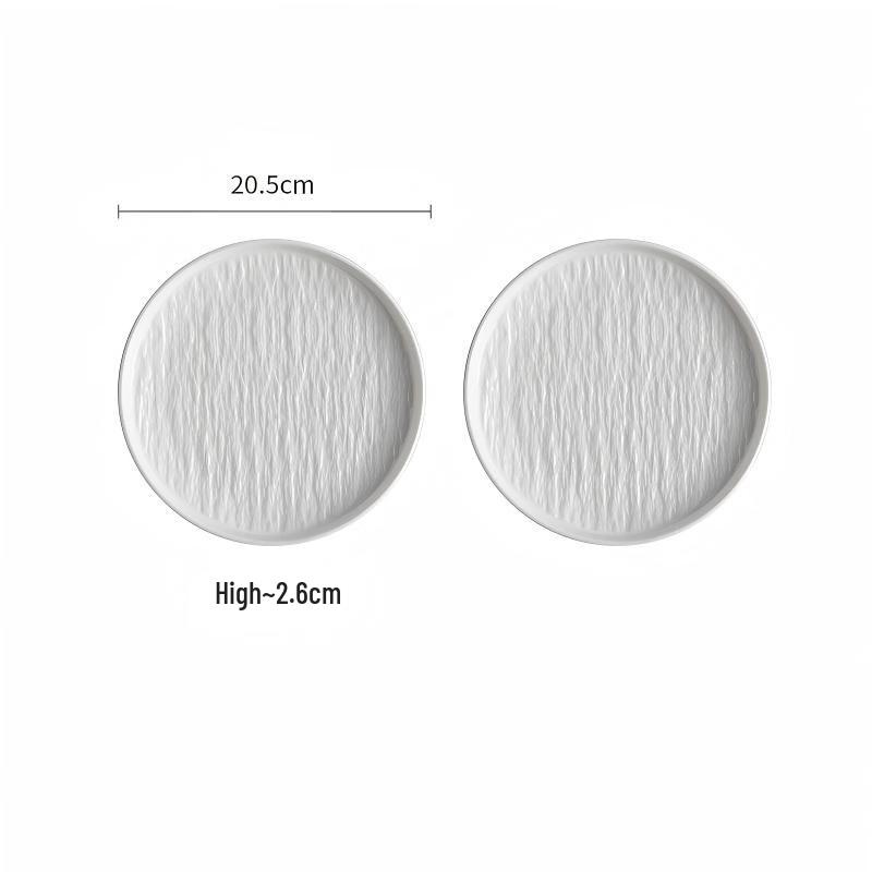 Abay Ceramic Round Dinner Plate