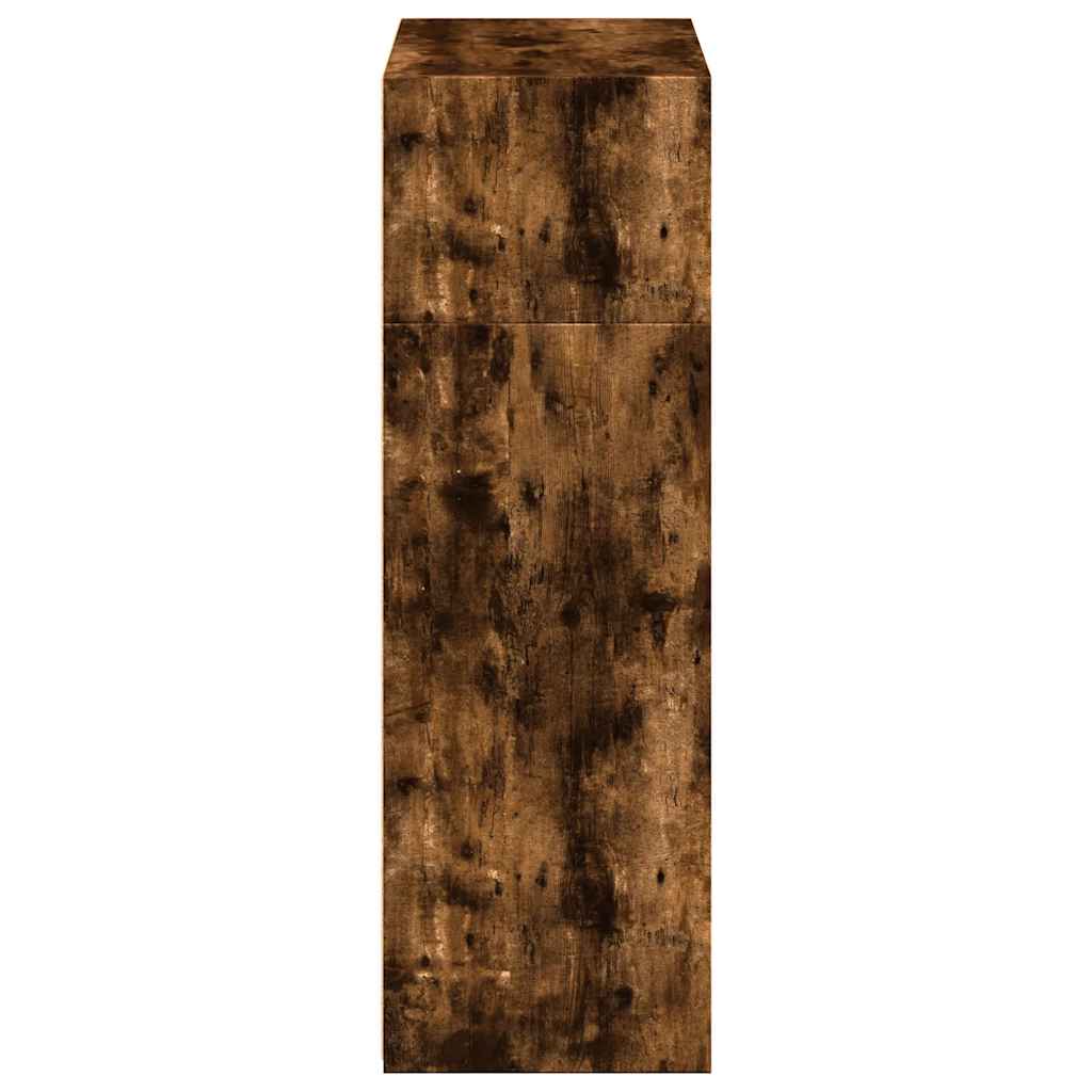 Highboard Smoked Oak 70 x 41 x 124 cm Particleboard