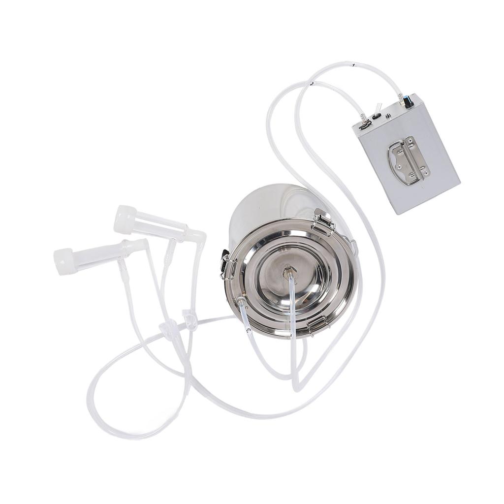 Aparat de muls capre 7L portabil reincarcabil aspiratie reglabila din otel inoxidabil automat