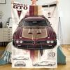 Pontiac Theme Printed Blanket - Perfect for Couch, Bed, Travel & Outdoor Use | Machine Washable, Cozy & Durable.