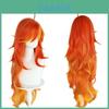 Genshin Impact Hu Tao Character Cosplay Wig With Realistic Scalp Top For Role Play