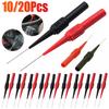 10-20pc 30V Car Tip Probes Diagnostic Tools Auto 0.7MM Multimeter Test Leads Extention Back Piercing Needle Tip Mechanical Tools