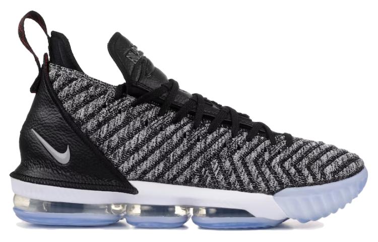 Nike LeBron 16 Black Metallic Silver AO2588-006