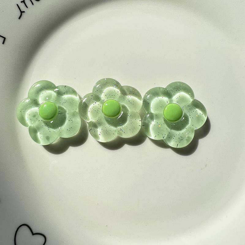 

Светящийся Прозрачный Чехол для Телефона с Цветком Ручной Работы DIY Коллекция Аксессуаров из Смолы StyleE